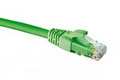 Eurolan 21D-U5-1EGR Коммутационный шнур категории 5e U/UTP, LSZH, 1,5 м, зеленый