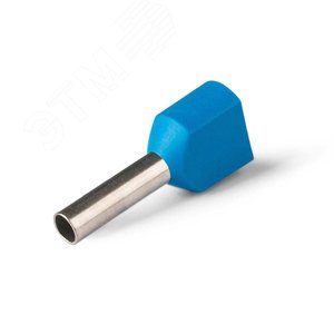 (79468) НШВИ(2) 2.5-10 Наконечник штыревой втулочный изолированный (100шт в упаковке) (КВТ)