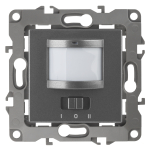 12-4103-12 ЭРА Датчик движения 2-проводной, 180-240В, 200Вт, IP20, Эра12, графит (6/60/1800) (Б0031257)