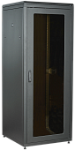 (LN05-24U88-GM) ITK LINEA N 24U 800х800мм стекл. пер. дв. задн. металл. чер.