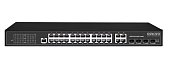 SW-8244/L(400W) Управляемый L2+ PoE коммутатор Gigabit Ethernet на 24 RJ45 PoE + 4 x GE Combo Uplink порта