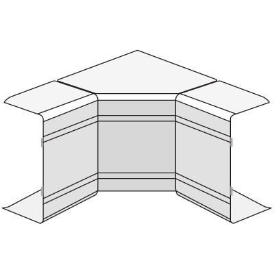 (01723) NIAV 60x40 Угол внутренний изменяемый  (70-120°) (10 шт/уп)