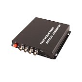 RA-H4/1F Оптический приёмник 4 каналов видео HDCVI/HDTVI/AHD/CVBS по одномодовому оптоволокну до 20км