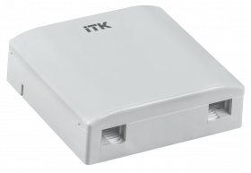 (CS2-FSCLC-22) ITK Розетка оптическая настенная 2 порта SC/LC