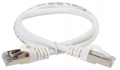 (PC08-C6F-2M) ITK Коммутационный шнур кат. 6 FTP PVC 2м белый. Категория: 6; Тип кабеля: FTP; Длина: 2.0 м; Тип коннектора подключения 1: RJ45 8(8); Т
