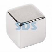 (72-3210) Неодимовый магнит куб 10*10*10мм сцепление 4,5 кг (Упаковка 2 шт)