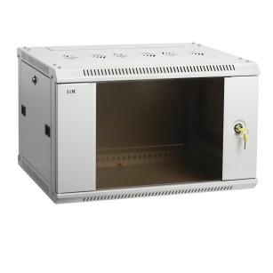 (LWR3-06U64-GF) ITK Шкаф LINEA W 6U 600x450 мм дверь стекло, RAL7035