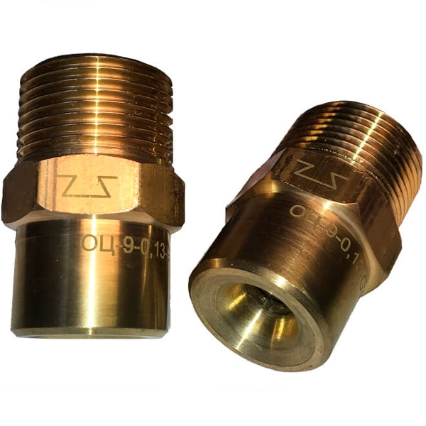 ДУS0-ЦПо0,13-G3/4-В/В1-"ОЦ-9" - бронза, без герметика (черный RAL 9017)