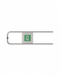 Створка калитки антипаника К12 (Ø25 L=1240 мм)