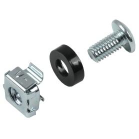 (ITK-HP-28) ITK Набор закладных винтов-шайб-гаек (M6x12мм) 1 компл.