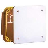 (59362) Коробка ответвительная прямоуг. для твердых стен, IP40, 118х96х50мм
