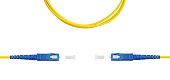 (09-0542) Патч корд SC/UPC-SC/UPC 10м