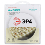 ЭРА Комплект светодиодной ленты 2835kit-4,8-60-12-IP20-2700-5m (50/1200) (Б0043062)