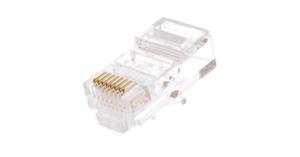 (EC-UP8P8C-5E-003-TR-1000) Коннектор NETLAN RJ45/8P8C
