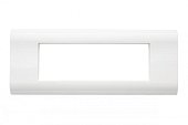 Eurolan 16M-00-06WT Рамка французский стандарт 6 модулей 45 × 22,5 мм, белый