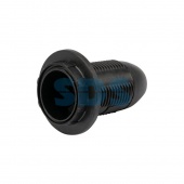 (11-8827) Патрон пластиковый термостойкий подвесной с кольцом Е14, черный REXANT
