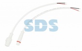 (11-9320) Соединительный кабель (2pin) герметичный (IP67) 2х0.35мм²  300V  белый  REXANT