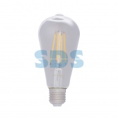 (604-139) Лампа филаментная REXANT Груша ST64 11.5 Вт 1380 Лм 2700K E27 прозрачная колба