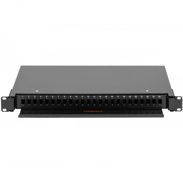 (NMF-RP24LCUS2-WS-1U-GY) Оптический кросс NIKOMAX