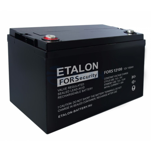 ETALON FORS 12100 Свинцово-кислотный, герметичный аккумулятор