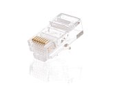 (EC-UP8P8C-5E-003-TR-100) Коннектор NETLAN RJ45/8P8C