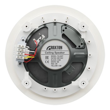 (PA-620T) Потолочный громкоговоритель 6/3/1,5 Вт, широкополосный