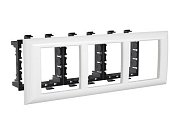 (4400916) Рамка-суппорт "Avanti" для "In-liner Front", белый, 6 модулей