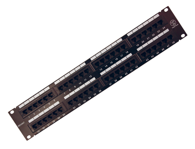 (04-0022) REXANT Патч-панель 19", 2U, 48 портов RJ-45, категория 5e