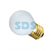 (401-115) Лампа накаливания e27 10 Вт белая колба