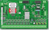 Панель охранно-пожарная "Контакт GSM-16"