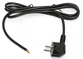 (229248)Hyperline PWC-SHM-OE-10.0-BK Кабель с вилкой Schuko (open end), длиной 10м (3x1.0 кв.мм), цвет черный (ПВС-ВП-3*1,0-250-S22-16-10,0 ГОСТ 28244