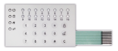 Пленочная клавиатура для клавиатуры ППКОП (16)