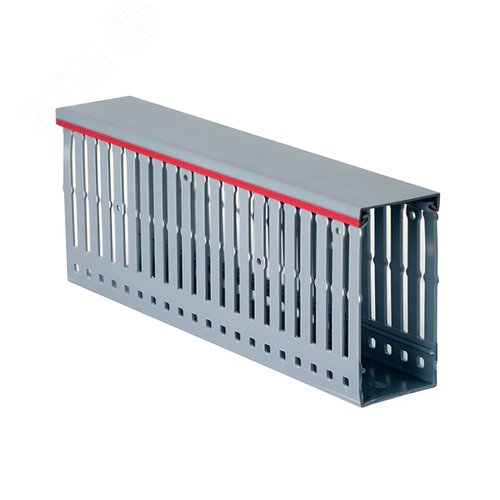 (01128RL) Короб перфорированный, серый RL6 60x80 (24 м/уп)