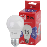 Лампочка светодиодная ЭРА RED LINE LED A60-15W-865-E27 R Е27 / E27 15 Вт груша холодный дневной свет (Б0046357)