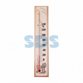 (70-0506) Термометр для сауны, основание - дерево 60х300 мм REXANT