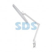 (31-0401) Настольная лампа на струбцине 84 LED, с сенсорным управлением, белая REXANT