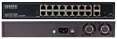 SW-61621(300W) PoE коммутатор Fast Ethernet на 16 x RJ45 PoE + 2 x RJ45 GE + 1 SFP GE порта