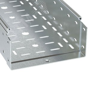 (3534110HDZ) Лоток перфорированный 100х100 L 3000 толщ. 1,0 мм, горячеоцинкованный (6 м/уп)