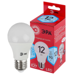 Лампочка светодиодная ЭРА RED LINE LED A60-12W-840-E27 R Е27 / E27 12 Вт груша нейтральный белый свет (Б0049636)