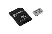 Флеш карта microSDXC 256Gb Class10 Transcend TS256GUSD300S-A + adapter