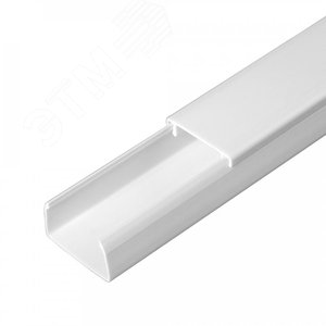 Кабель-канал белый 2-й замок в п/э 25х16 мм (80м/уп) Промрукав (PR.0625161)