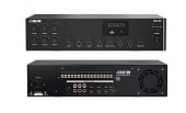 (MZA-600) МР3-плеер-USB-SD-FM-тюнер-усилитель 600 Вт, 3 микр./2 лин. входа, ИК-пульт ДУ, 6 зон