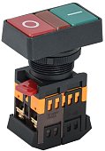 (BBD20-PPBB-K51) Кнопка РPВВ-30N "I-O" d30мм неон/240В 1з+1р ИЭК