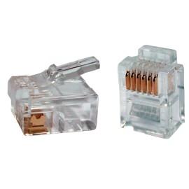 (CS3-2C3U) ITK Разъём RJ12 UTP для кабеля кат.3 6P4C