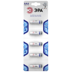 Батарейки ЭРА LR03-5BL Strip SUPER Alkaline (60/600/21000) (Б0014474)