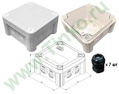 Коробка монтажная КМ-1212(П)-IP66(П6-12)