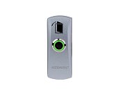 AT-H805A LED Кнопка выхода металлическая накладная c LED подсветкой (светодиод зеленый)
