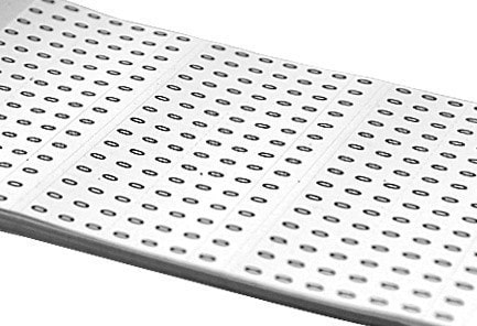 (NMC-CMW-NM-WT-10-K) Маркеры NIKOMAX кабельные, самоклеящиеся, символы "0~9", белые, 10 листов.