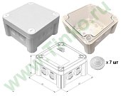 Коробка монтажная КМ-1212(П)-IP55