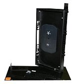 (250427)Hyperline FO-19R-1U-3xSLT-W140H42-24UN-BK Бокс оптический универсальный 19", от 8 до 24 портов (SC, duplex LC, ST, FC), со сплайс пластиной, б